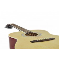 DIMAVERY AW-303 Western guitar nature